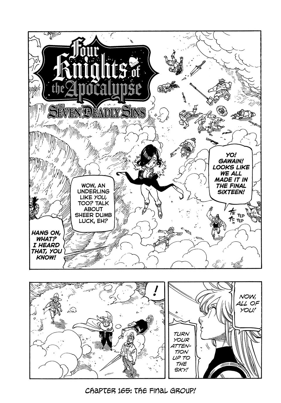 Four Knights of the Apocalypse - Mokushiroku no Yonkishi Chap 165 - Next Chap 166