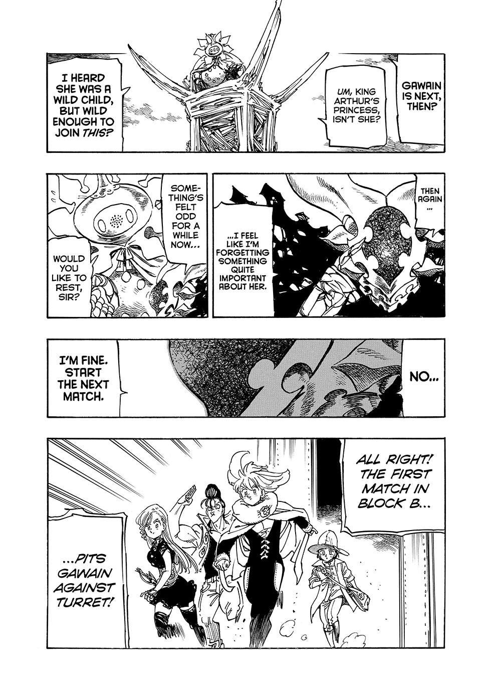 Four Knights of the Apocalypse - Mokushiroku no Yonkishi Chap 174 - Next Chap 175