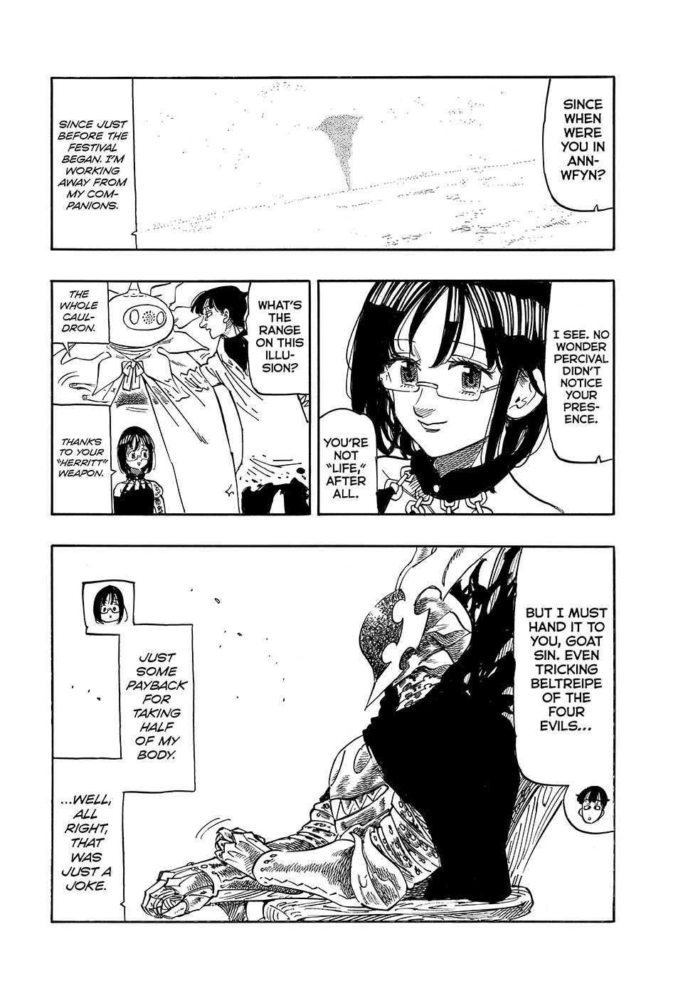 Four Knights of the Apocalypse - Mokushiroku no Yonkishi Chap 185 - Next Chap 186