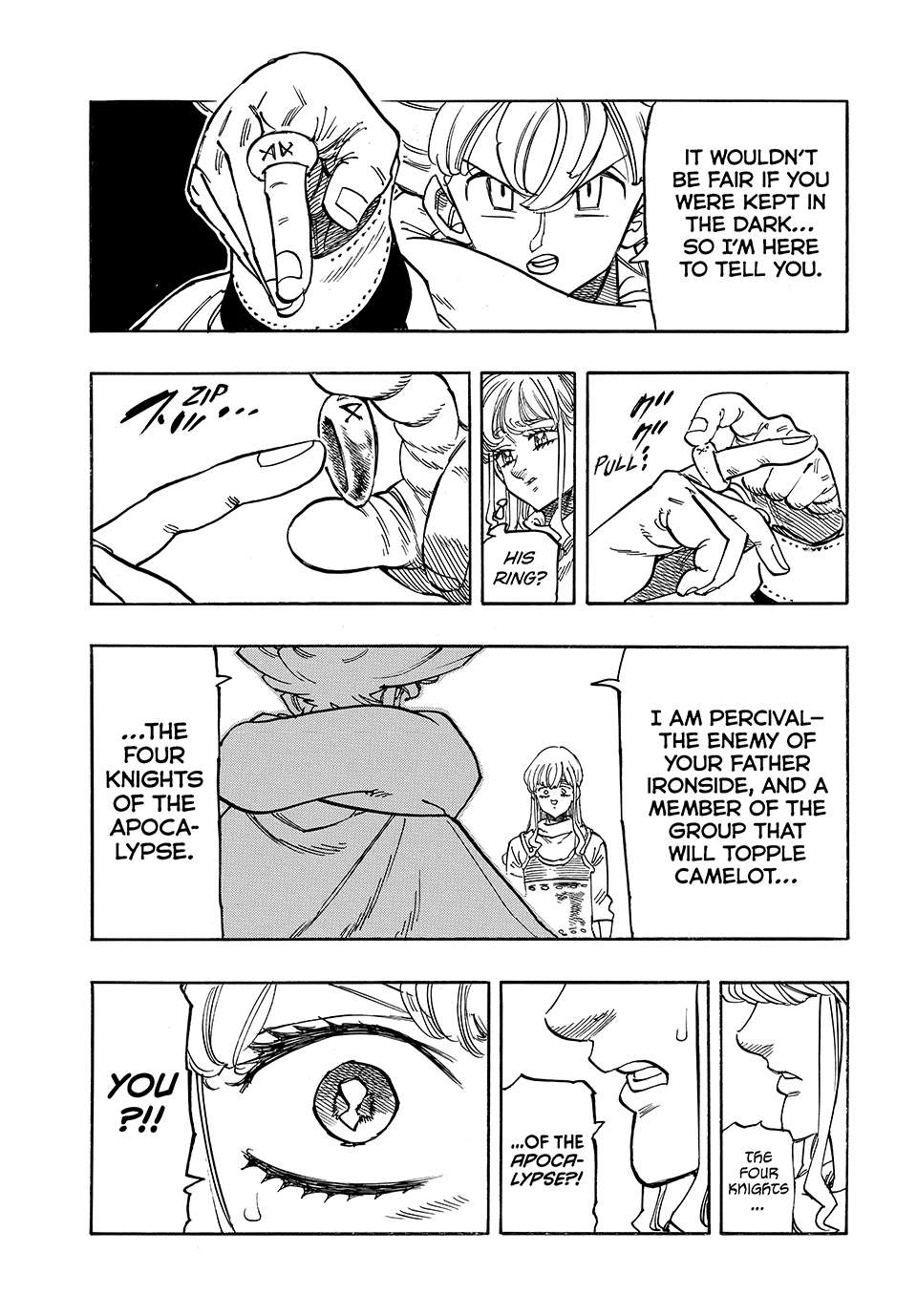 Four Knights of the Apocalypse - Mokushiroku no Yonkishi Chap 195 - Next Chap 196