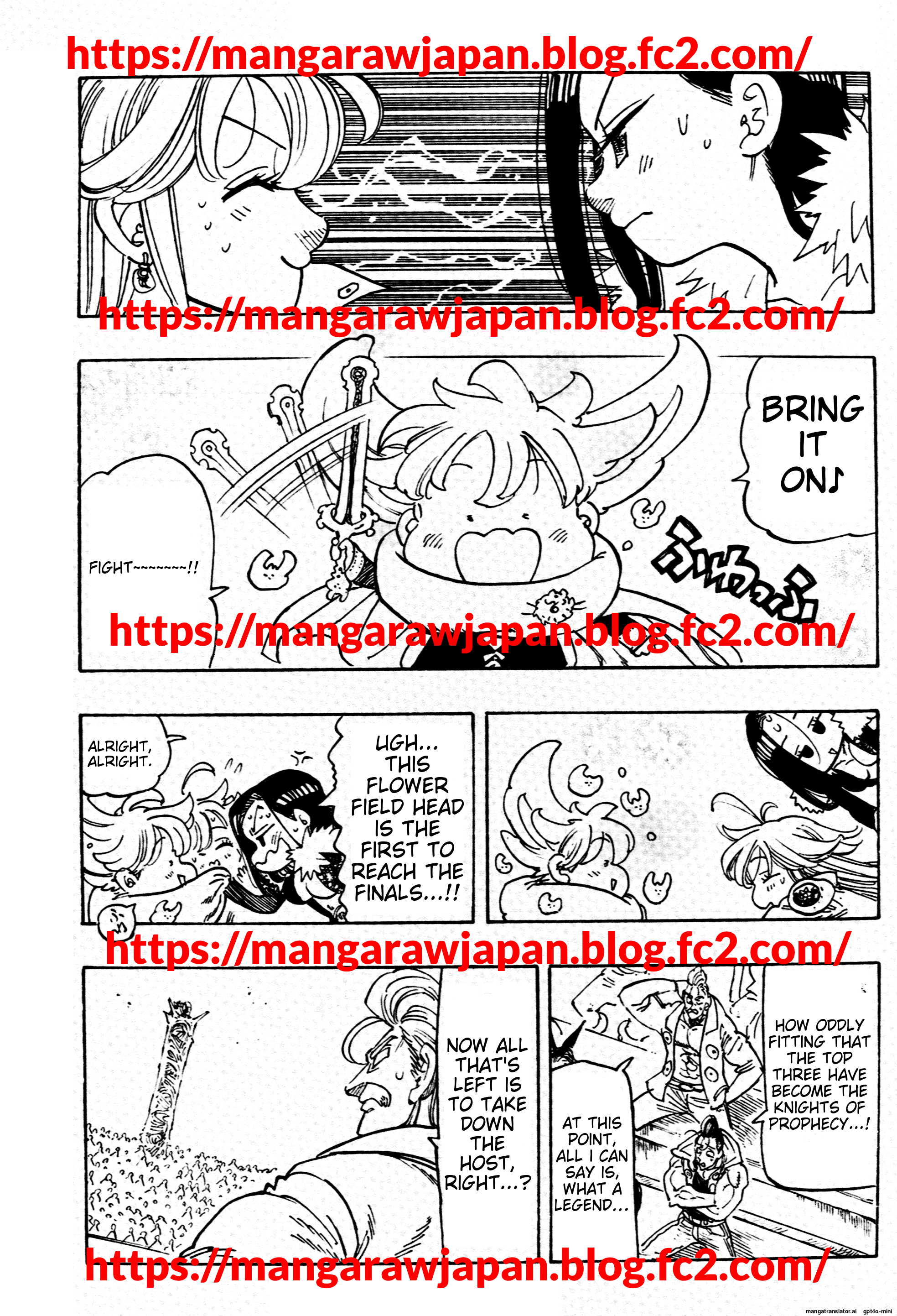 Four Knights of the Apocalypse - Mokushiroku no Yonkishi Chap 199 - Next Chap 200