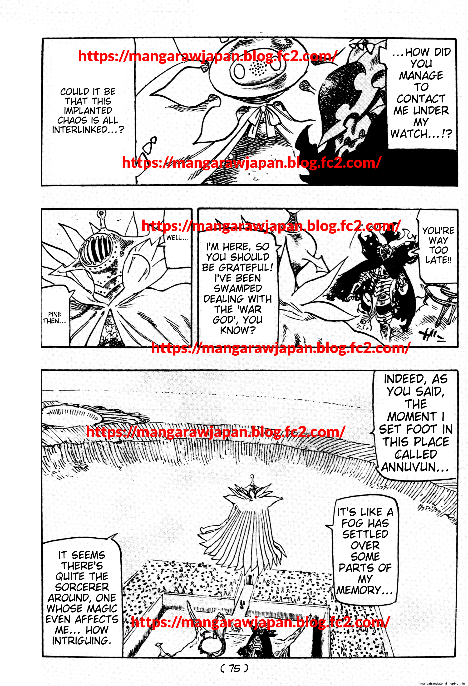 Four Knights of the Apocalypse - Mokushiroku no Yonkishi Chap 199 - Next Chap 200