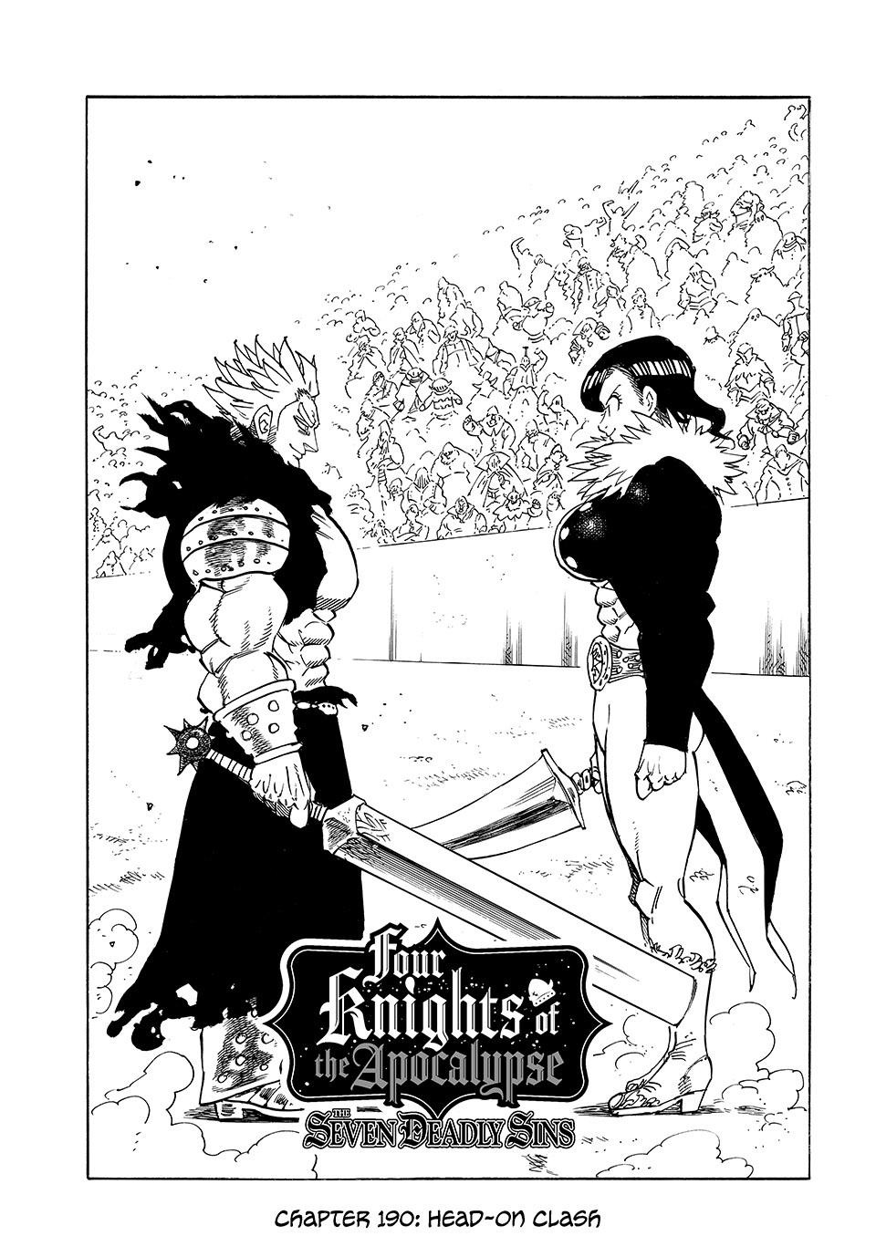 Four Knights of the Apocalypse - Mokushiroku no Yonkishi Chap 190 - Next Chap 191