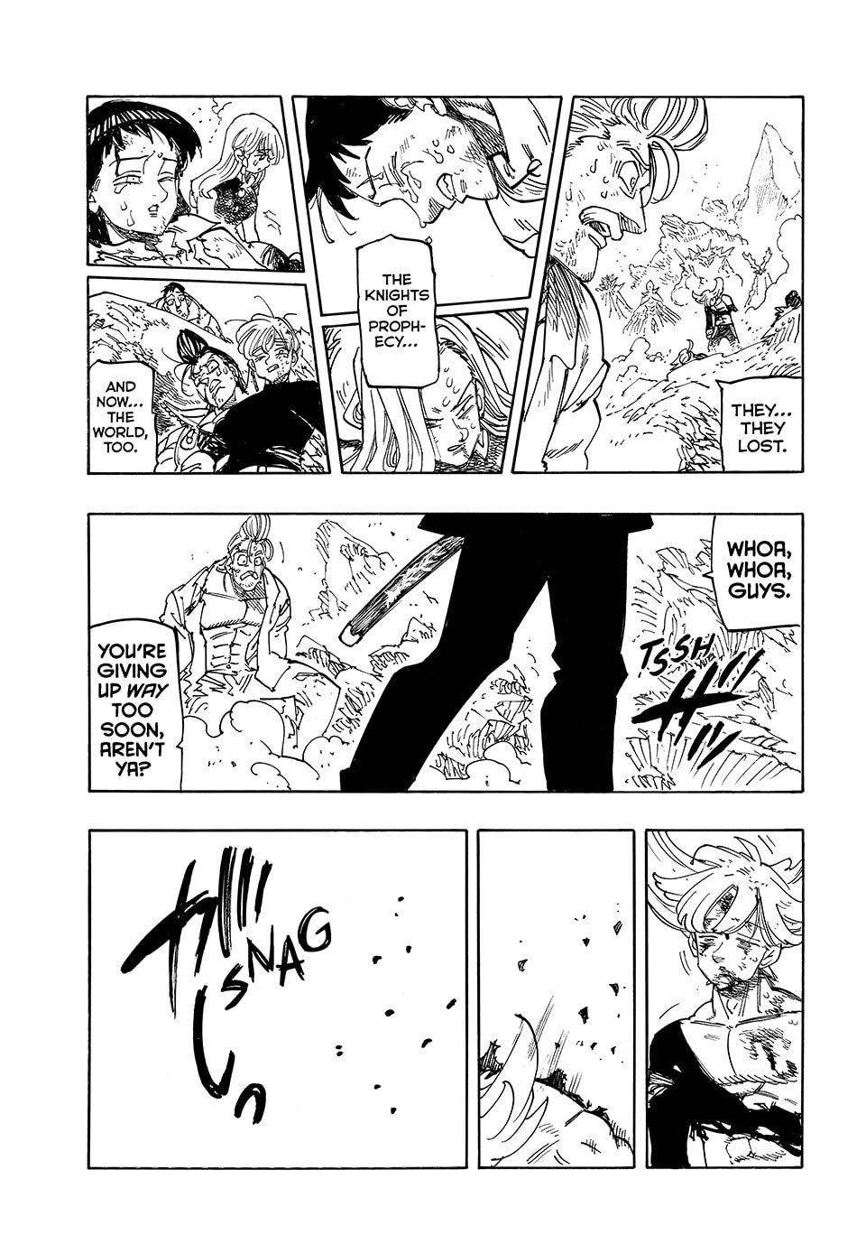 Four Knights of the Apocalypse - Mokushiroku no Yonkishi Chap 204 - Next Chap 205