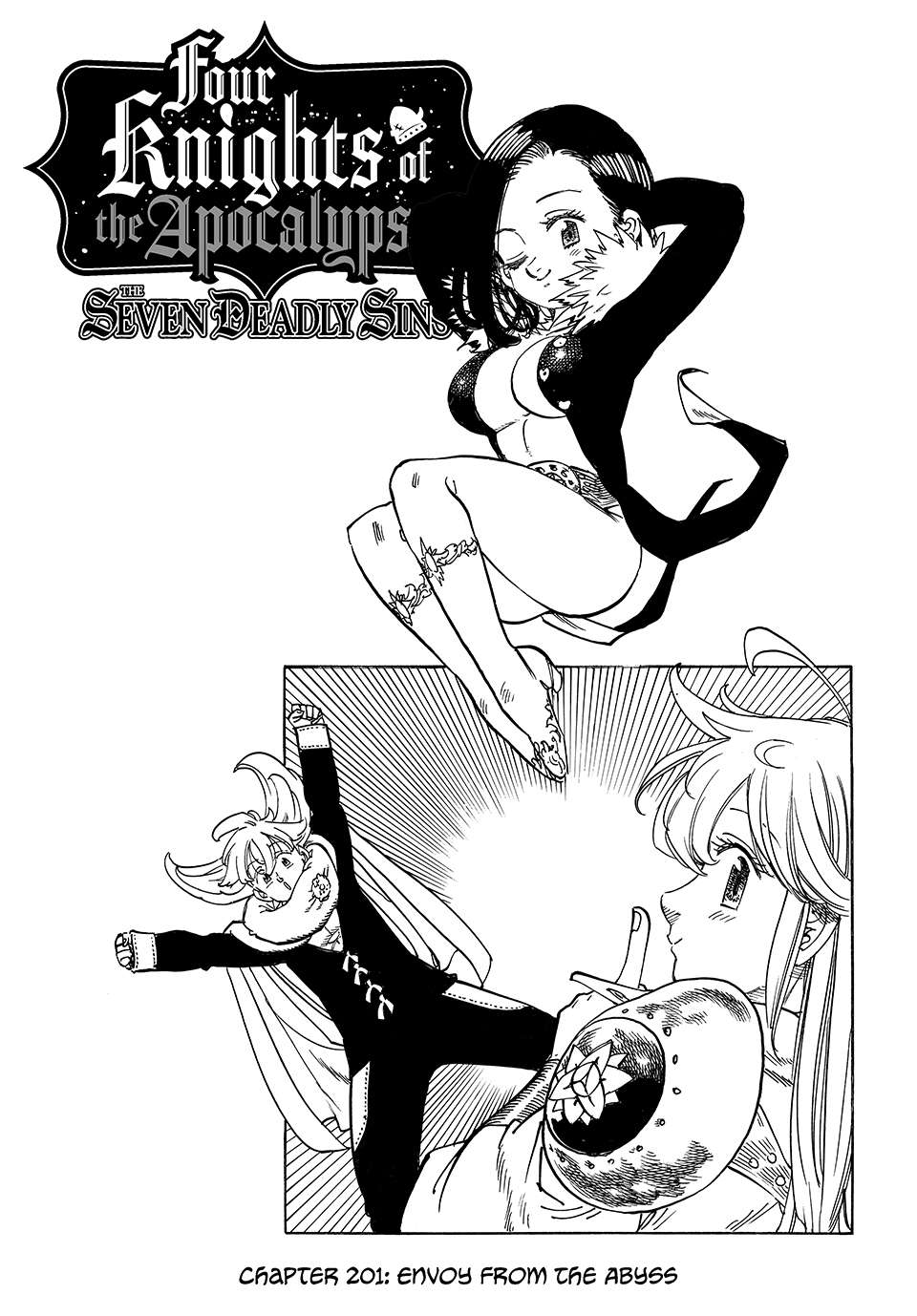 Four Knights of the Apocalypse - Mokushiroku no Yonkishi Chap 201 - Next Chap 202