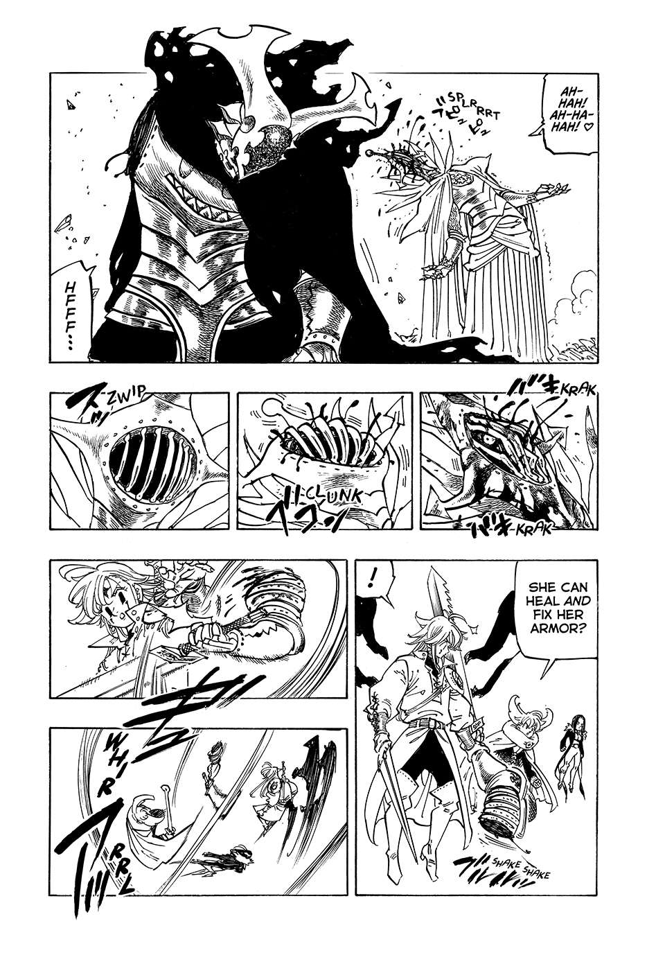 Four Knights of the Apocalypse - Mokushiroku no Yonkishi Chap 201 - Next Chap 202