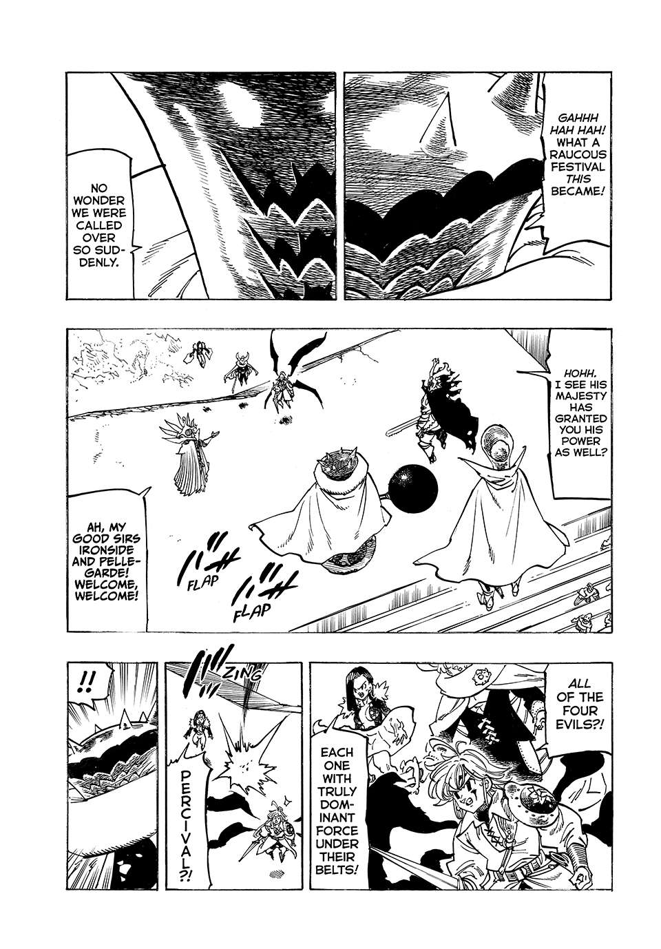 Four Knights of the Apocalypse - Mokushiroku no Yonkishi Chap 202 - Next Chap 203