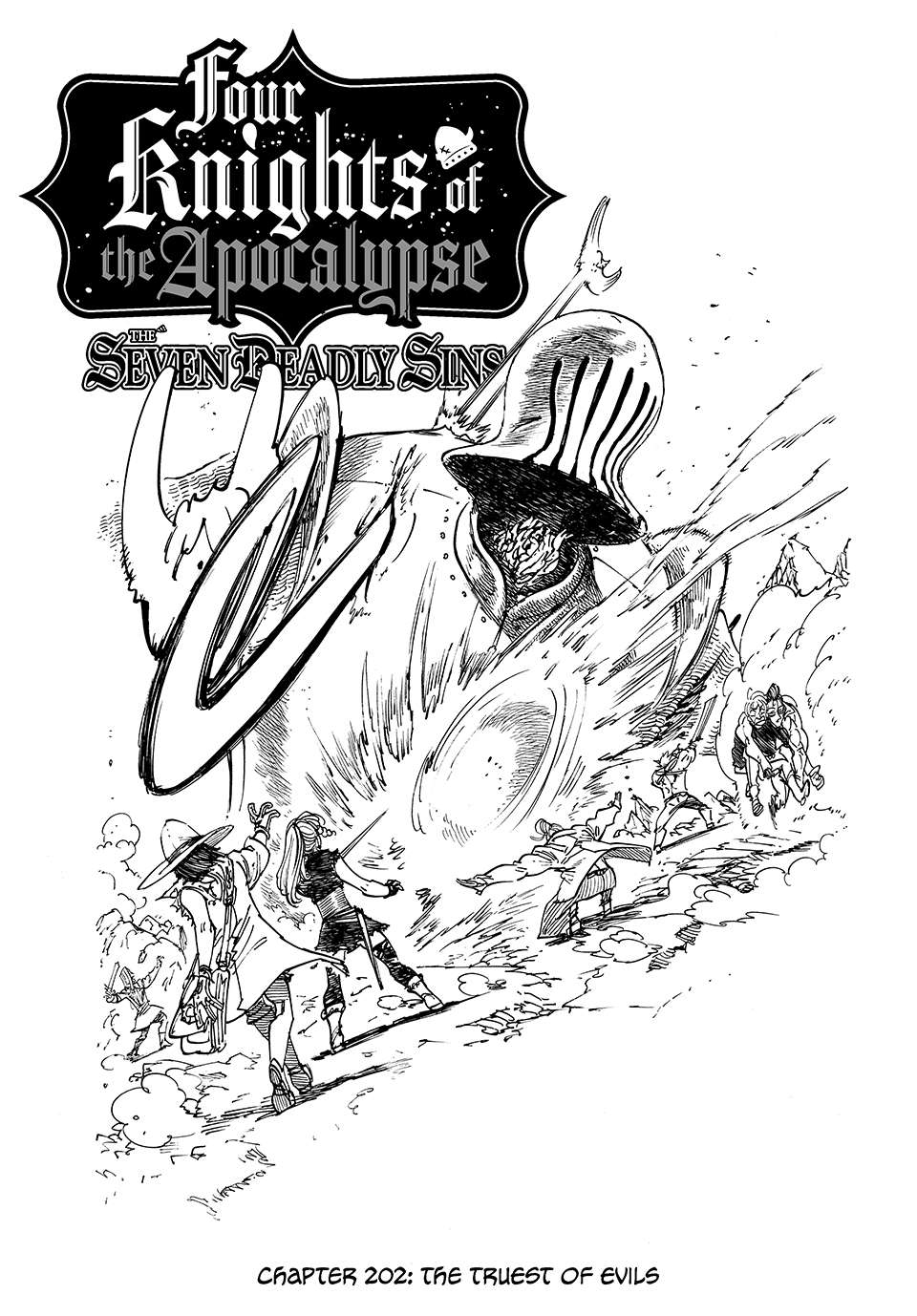 Four Knights of the Apocalypse - Mokushiroku no Yonkishi Chap 202 - Next Chap 203