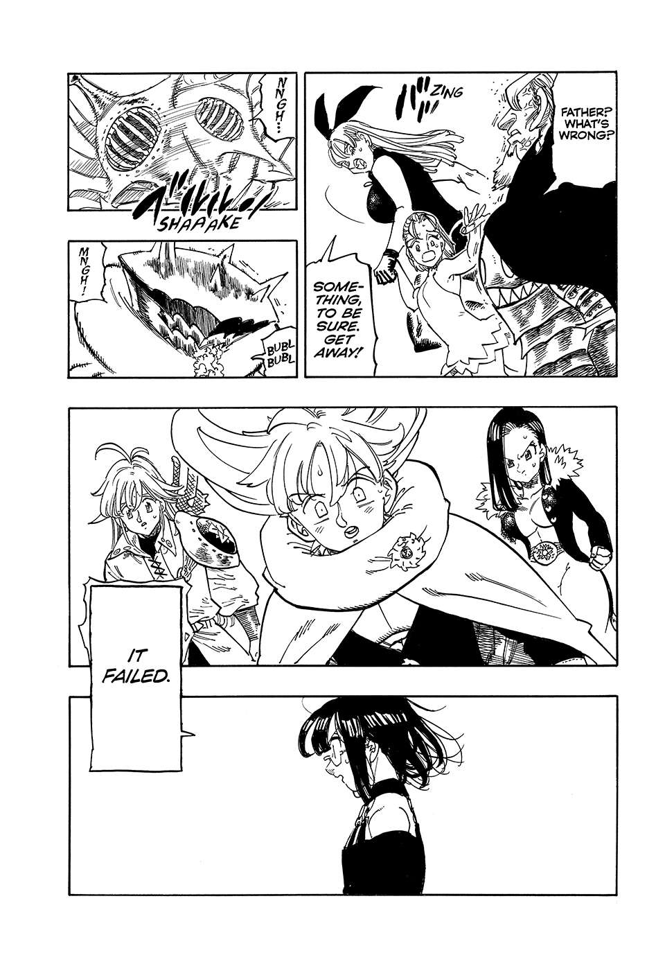 Four Knights of the Apocalypse - Mokushiroku no Yonkishi Chap 203 - Next Chap 204
