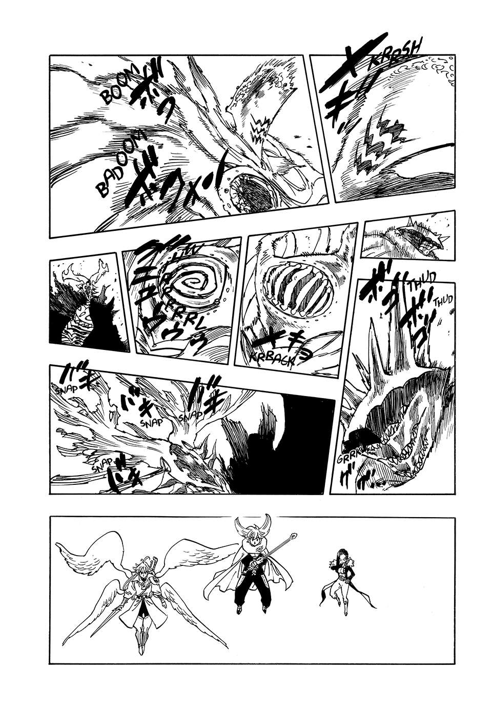 Four Knights of the Apocalypse - Mokushiroku no Yonkishi Chap 203 - Next Chap 204