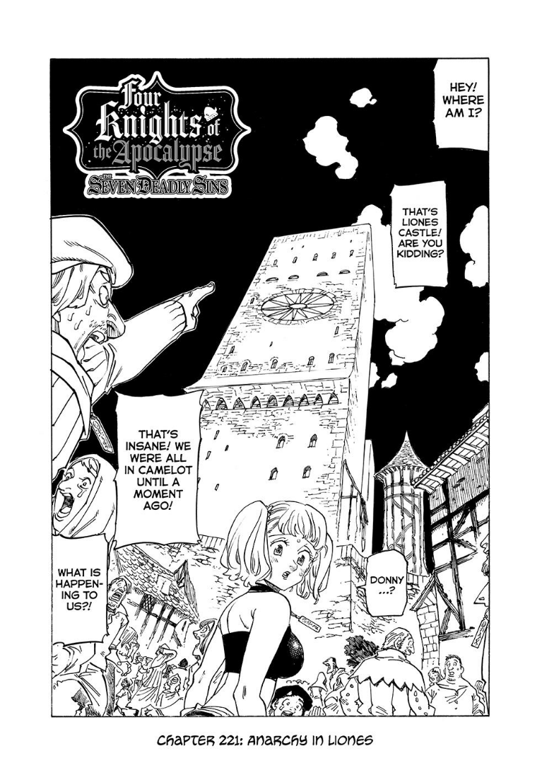 Four Knights of the Apocalypse - Mokushiroku no Yonkishi Chap 221 - Next Chap 222