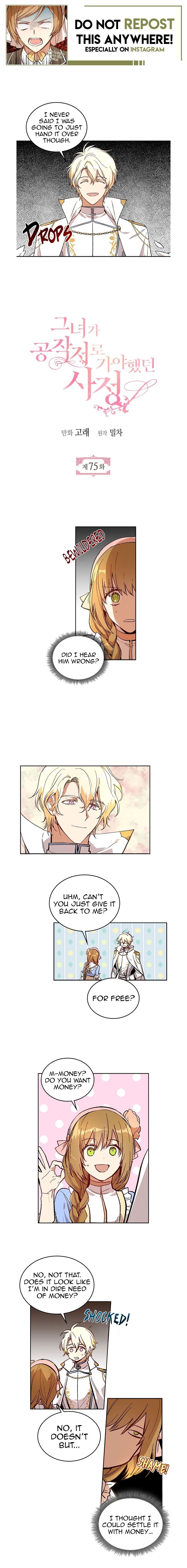 The Duke's Fiancee, Why She Had to Go to the Duke Chap 75 - Next Chap 76