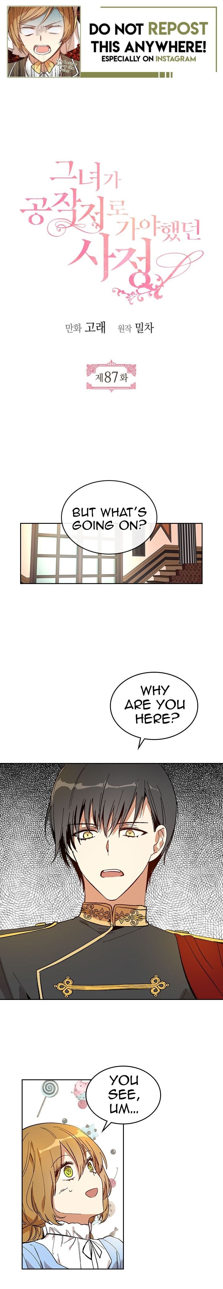 The Duke's Fiancee, Why She Had to Go to the Duke Chap 87 - Next Chap 88