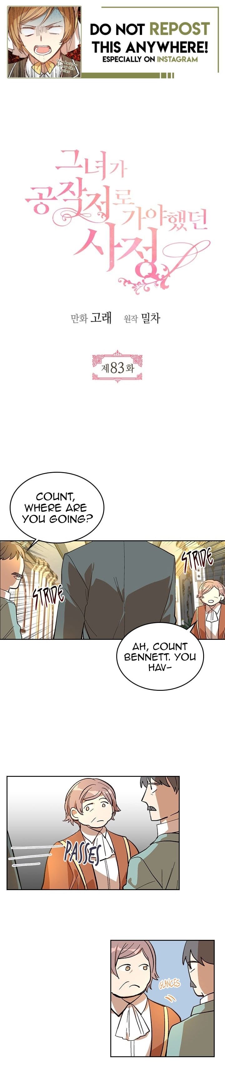 The Duke's Fiancee, Why She Had to Go to the Duke Chap 83 - Next Chap 84