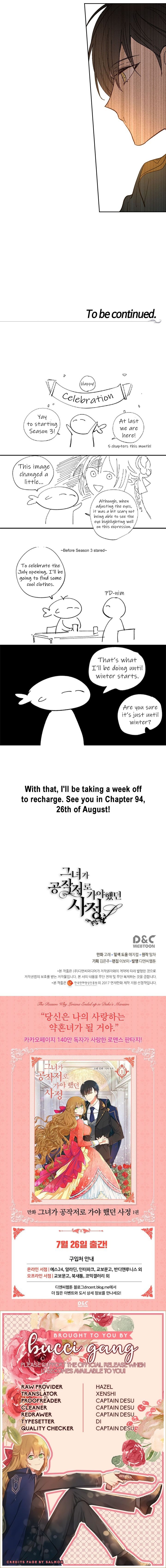 The Duke's Fiancee, Why She Had to Go to the Duke Chap 93 - Next Chap 94