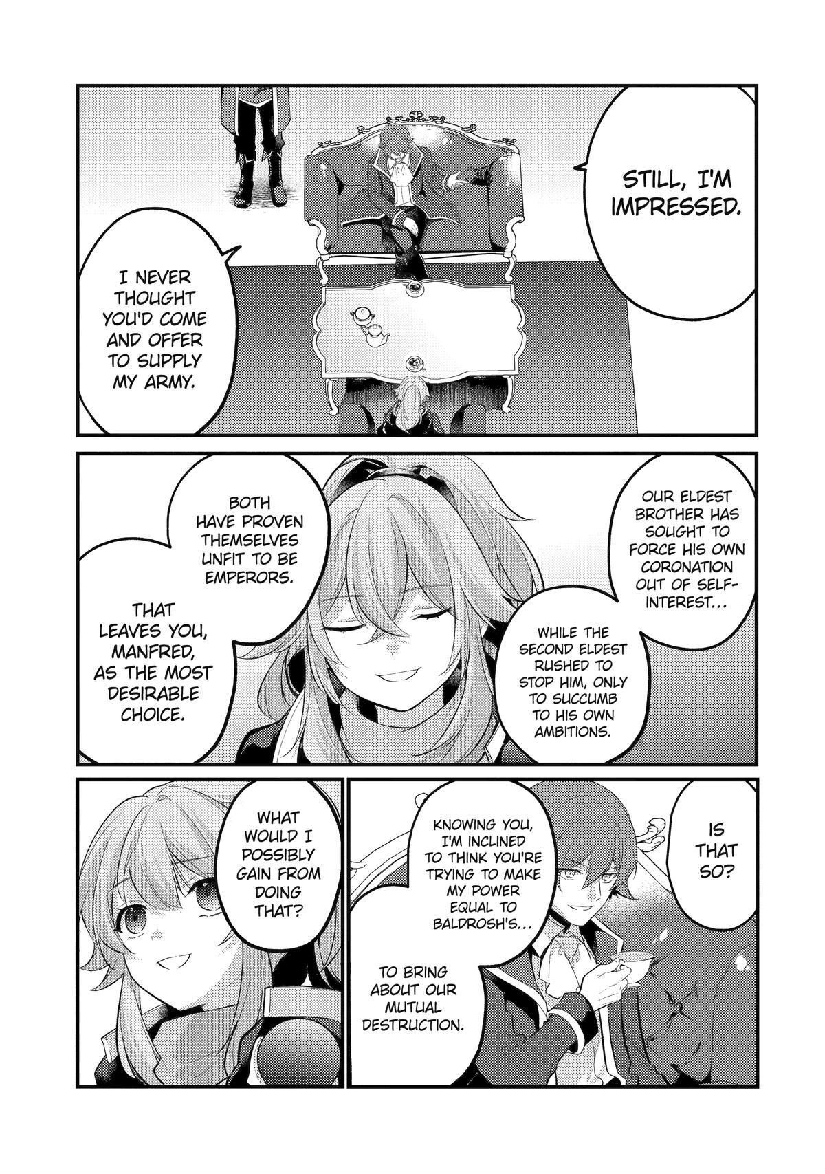 Tensai Ouji no Akaji Kokka Saisei Jutsu Chap 185 - Next Chap 186