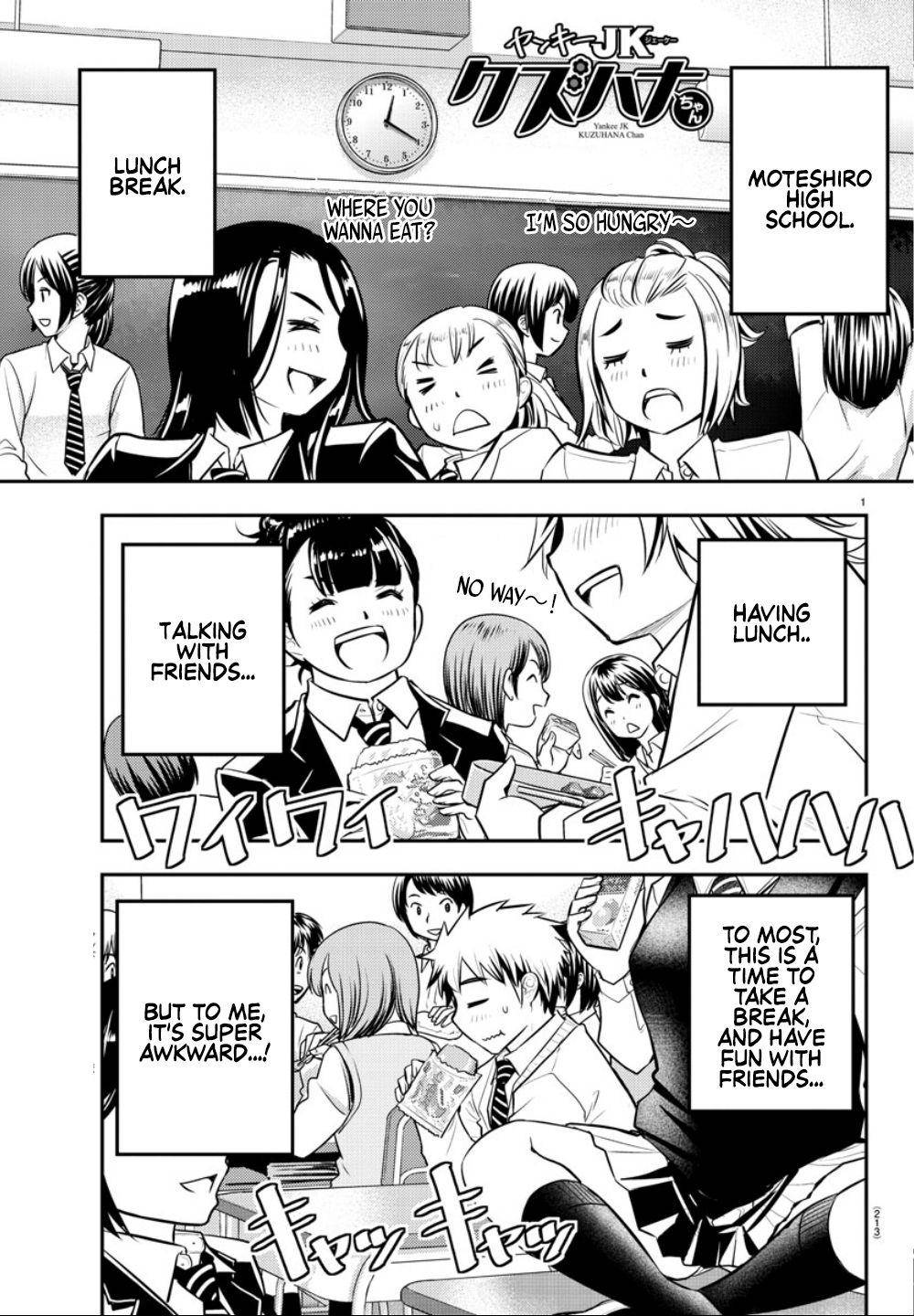 Yankee JK KuzuHana-chan Chap 3 - Next Chap 4