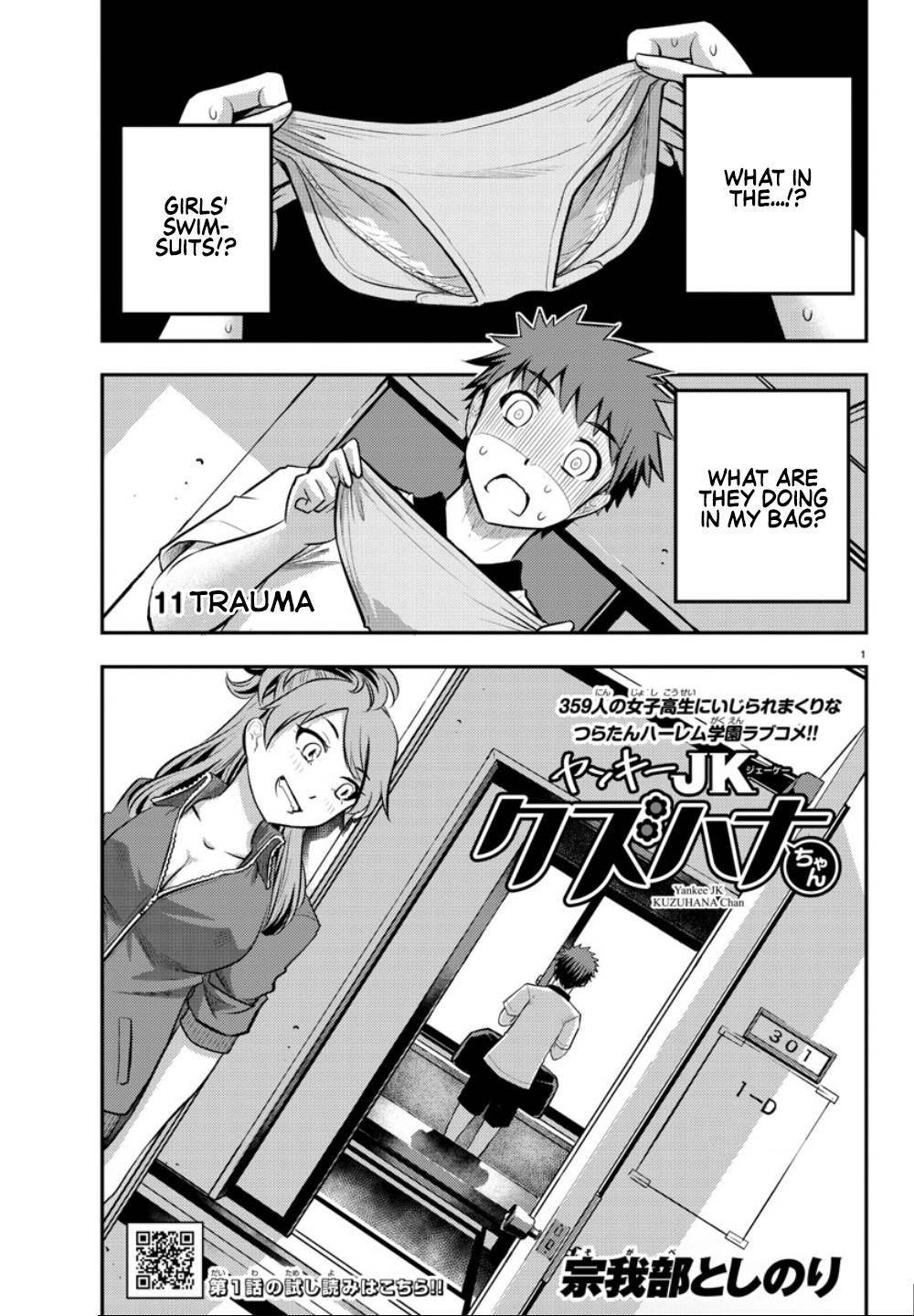 Yankee JK KuzuHana-chan Chap 11 - Next Chap 12