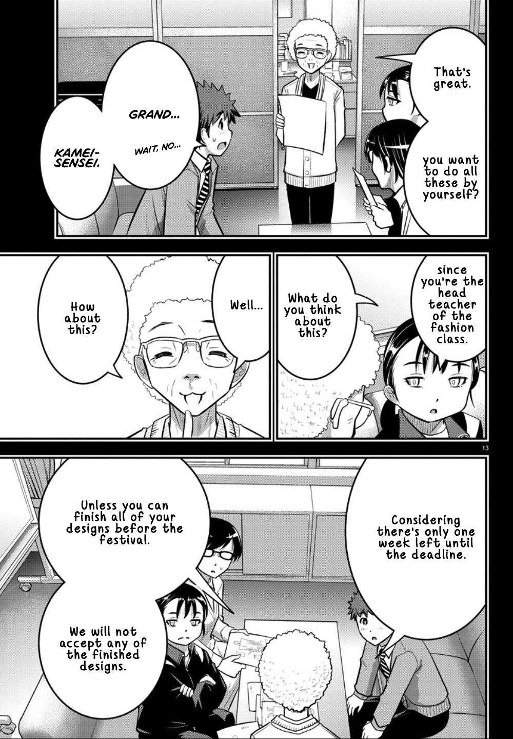 Yankee JK KuzuHana-chan Chap 34 - Next Chap 35