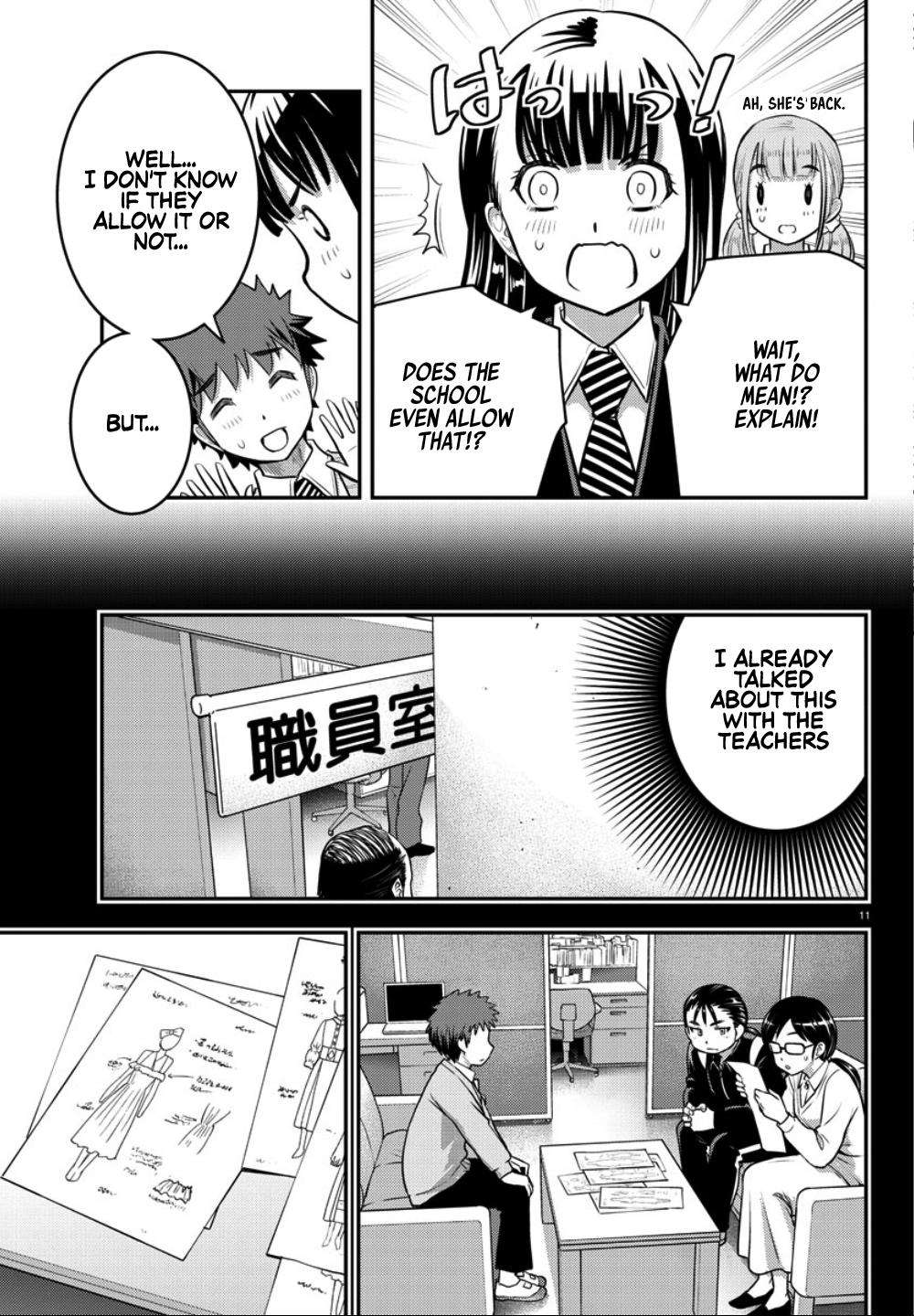 Yankee JK KuzuHana-chan Chap 34 - Next Chap 35
