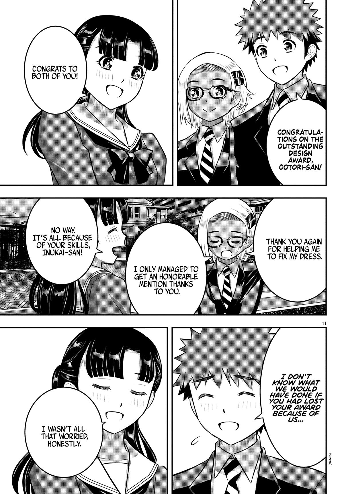 Yankee JK KuzuHana-chan Chap 245 - Next Chap 246