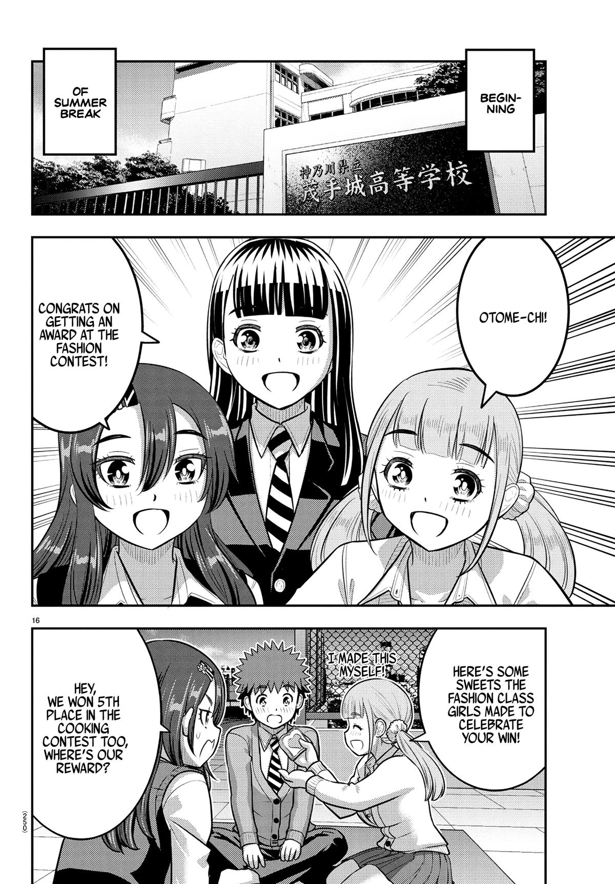 Yankee JK KuzuHana-chan Chap 245 - Next Chap 246
