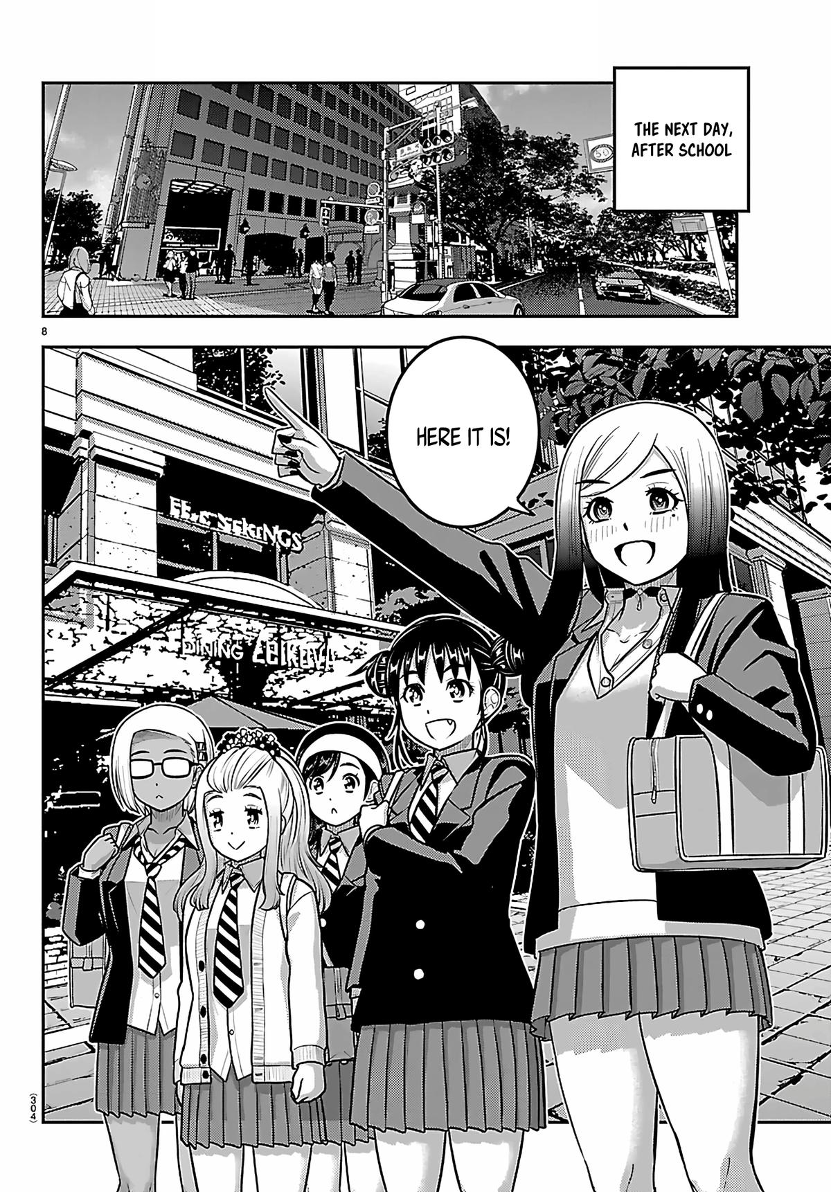 Yankee JK KuzuHana-chan Chap 275 - Next Chap 276