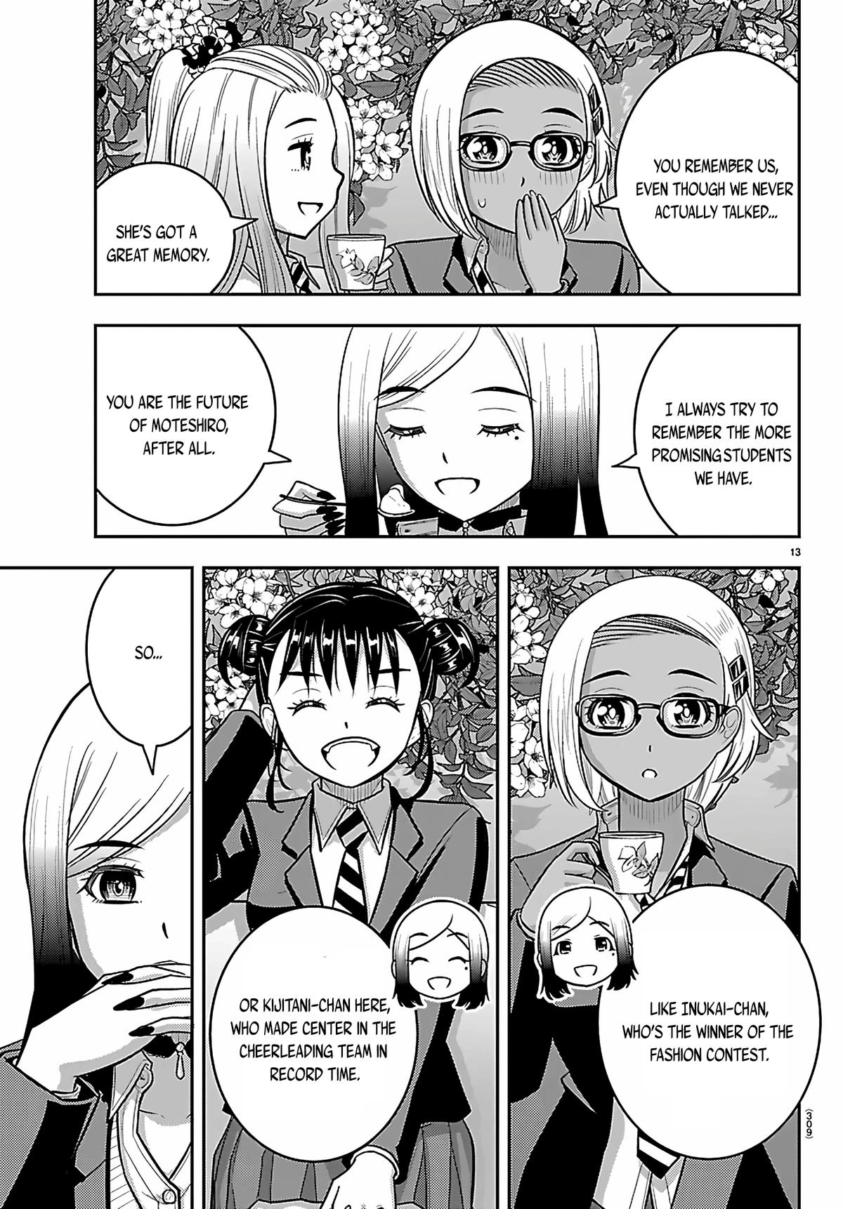 Yankee JK KuzuHana-chan Chap 275 - Next Chap 276