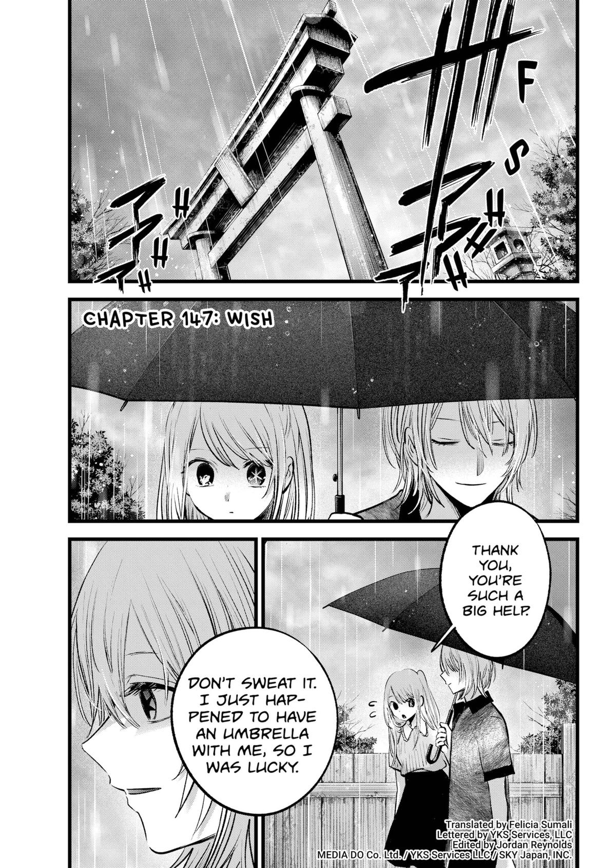 【OSHI NO KO】 Chap 147 - Next Chap 148