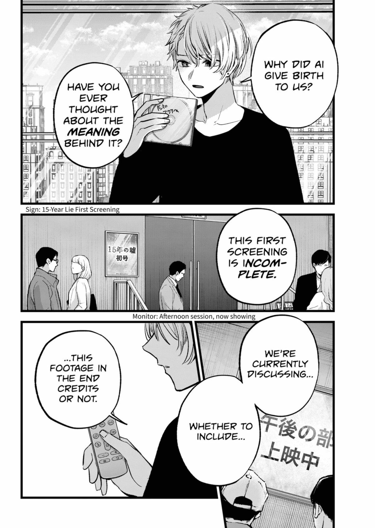 【OSHI NO KO】 Chap 154 - Next Chap 155