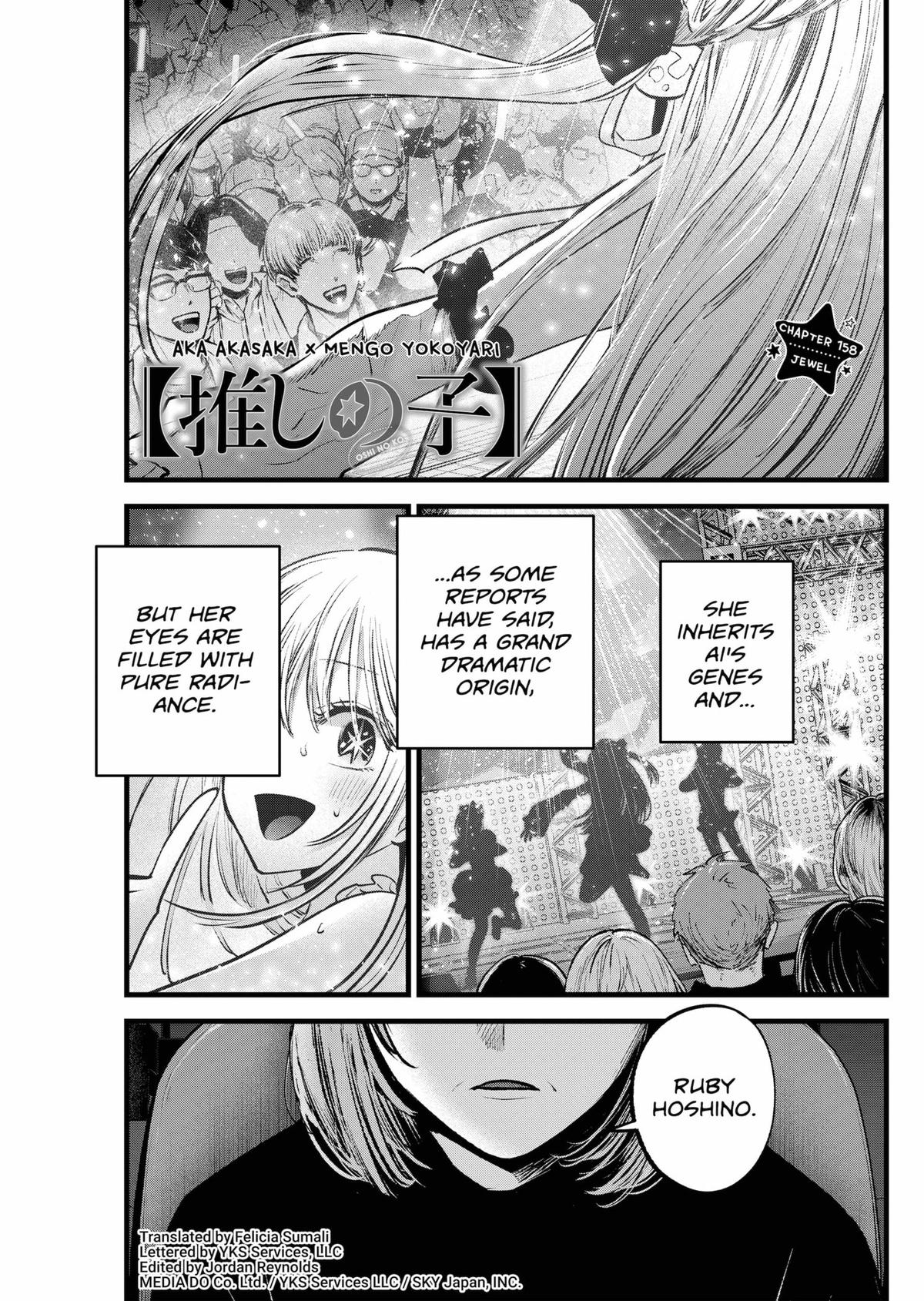 【OSHI NO KO】 Chap 158 - Next Chap 159