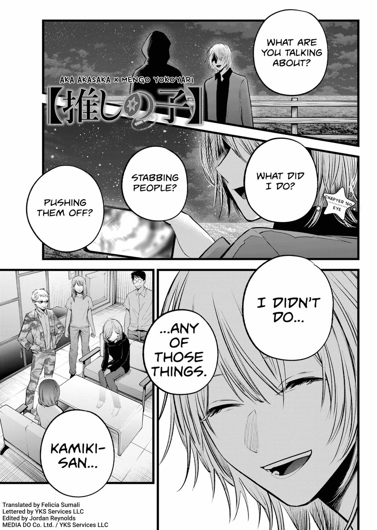 【OSHI NO KO】 Chap 160 - Next Chap 161