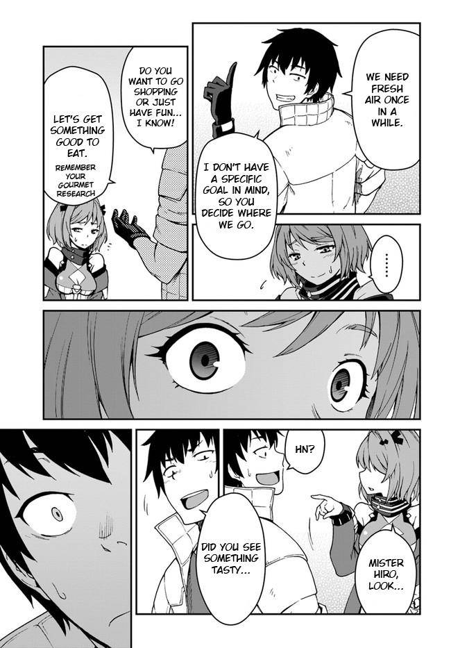 Mezametara Saikyou Soubi to Uchuusen-mochi Datta no de Chap 7.1 - Next Chap 8.1