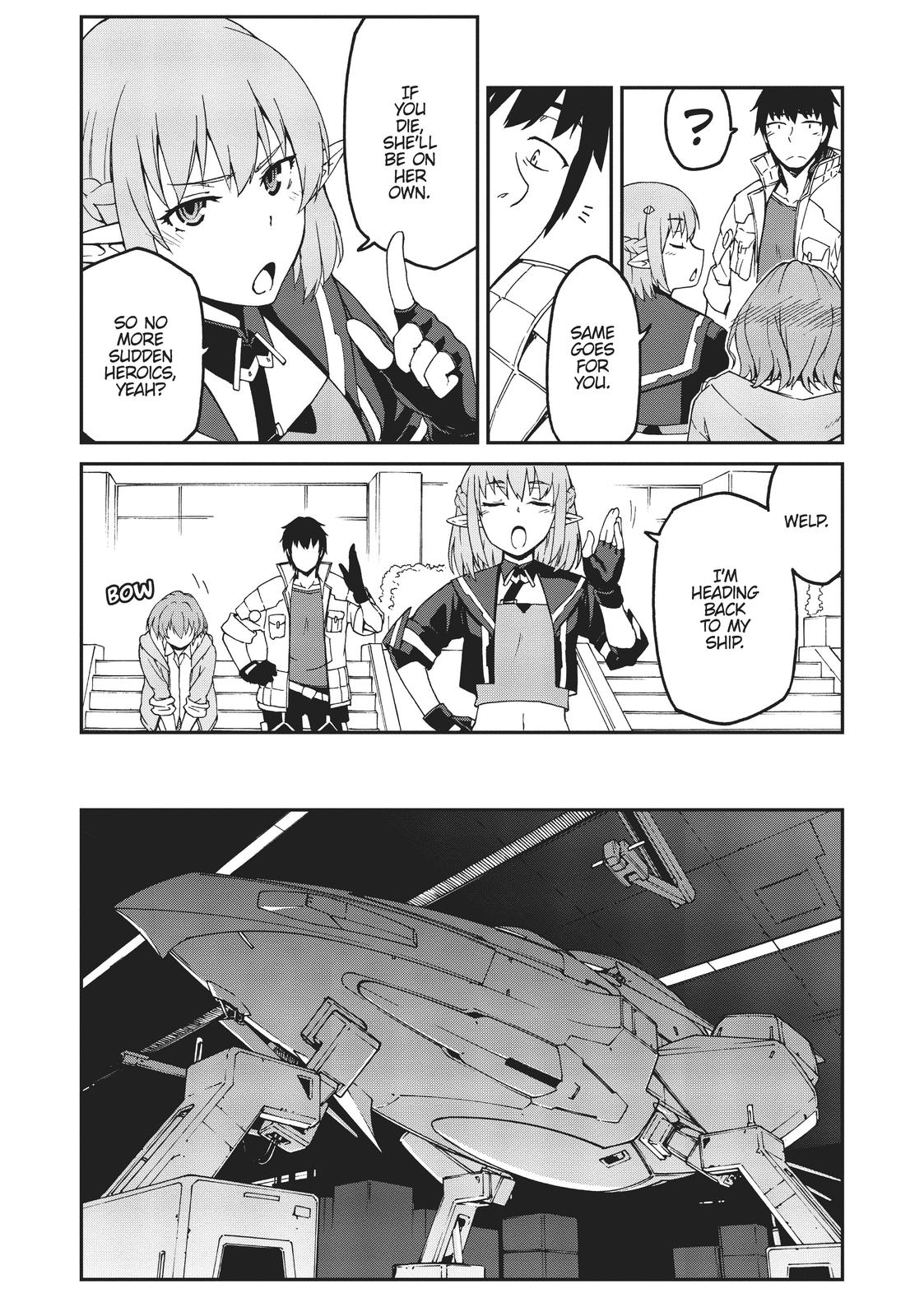 Mezametara Saikyou Soubi to Uchuusen-mochi Datta no de Chap 4 - Next Chap 5