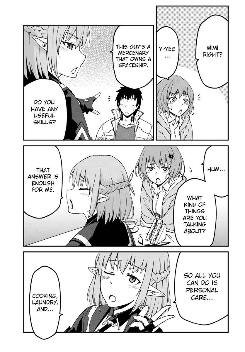 Mezametara Saikyou Soubi to Uchuusen-mochi Datta no de Chap 4.1 - Next Chap 5.1