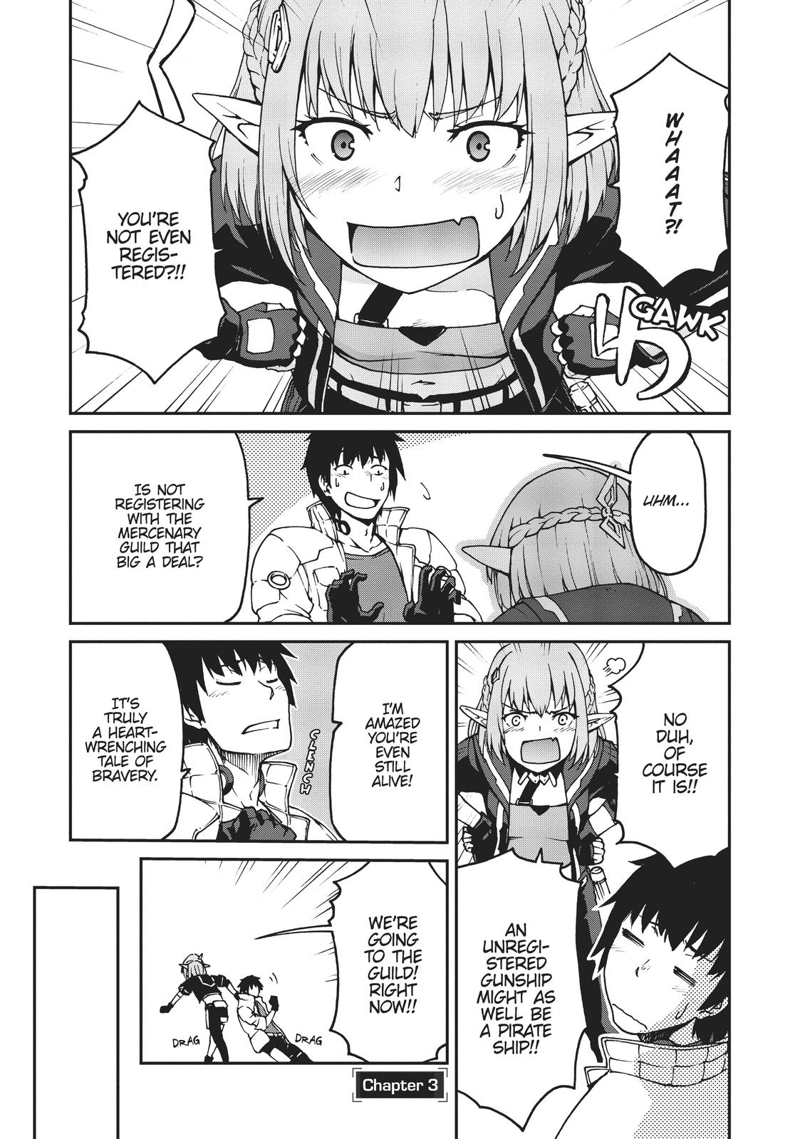 Mezametara Saikyou Soubi to Uchuusen-mochi Datta no de Chap 3 - Next Chap 4