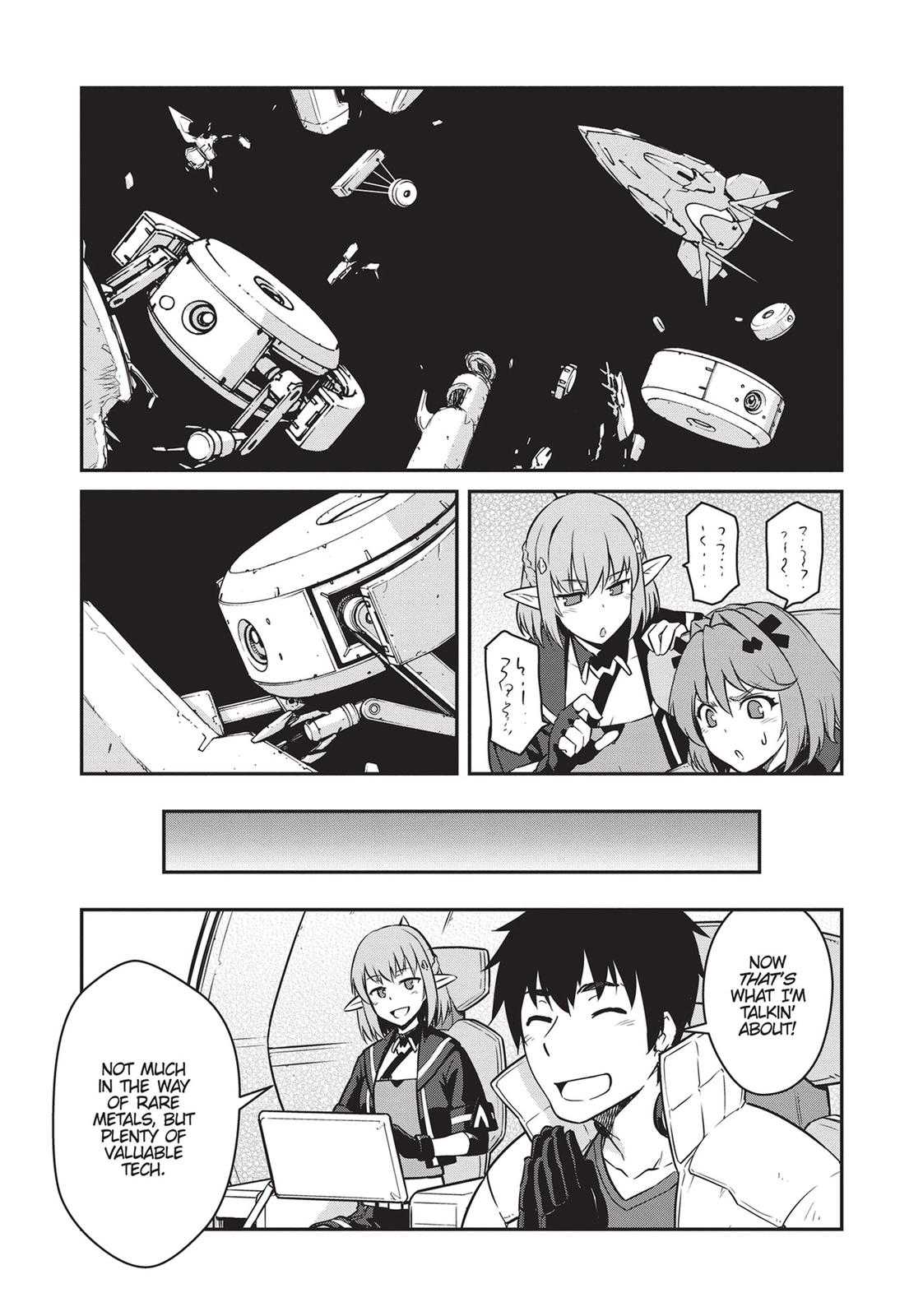 Mezametara Saikyou Soubi to Uchuusen-mochi Datta no de Chap 18 - Next Chap 19