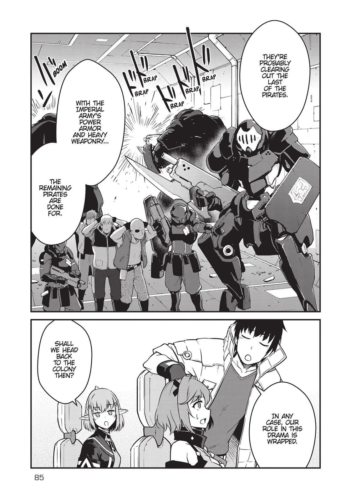 Mezametara Saikyou Soubi to Uchuusen-mochi Datta no de Chap 18 - Next Chap 19