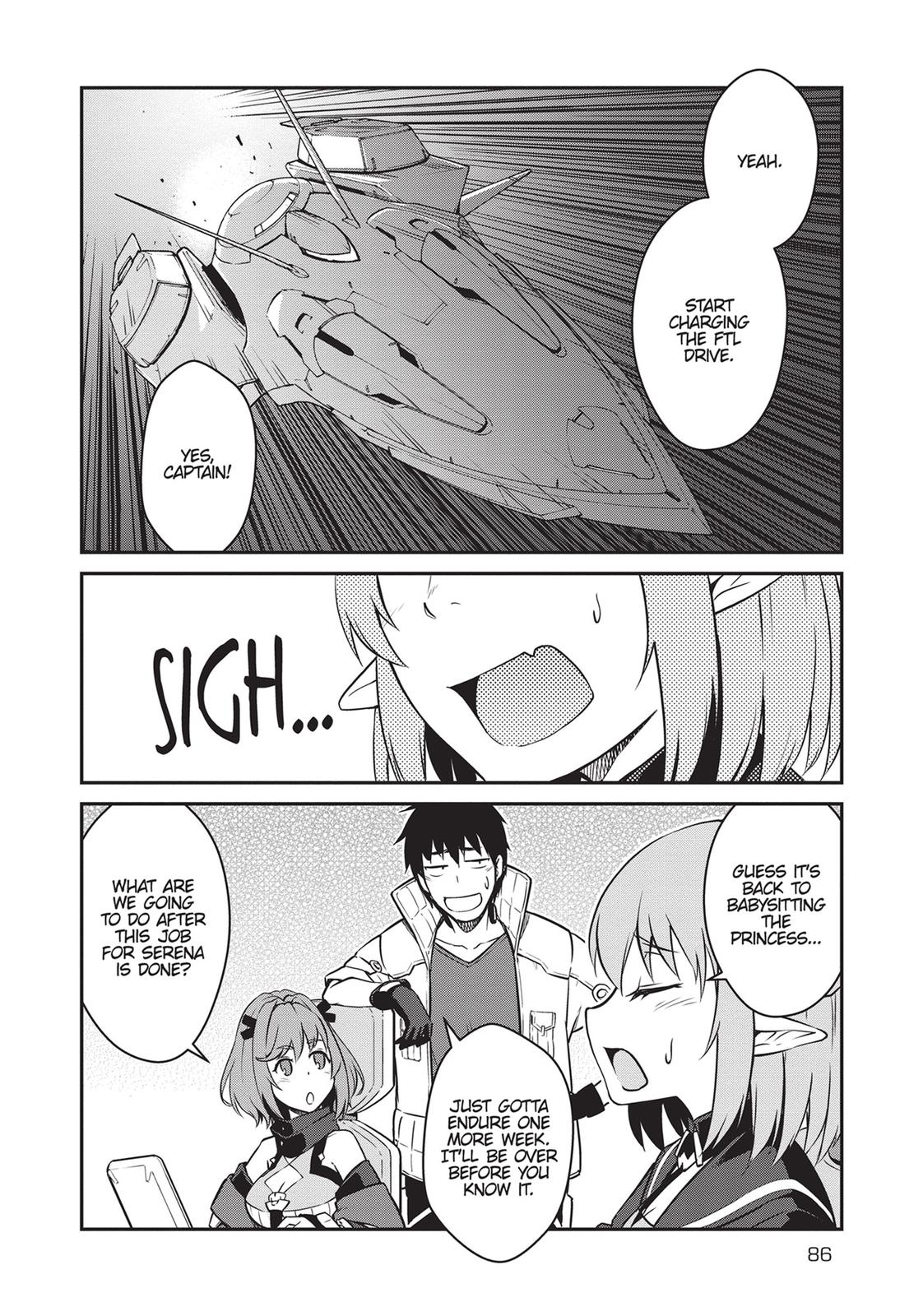 Mezametara Saikyou Soubi to Uchuusen-mochi Datta no de Chap 18 - Next Chap 19