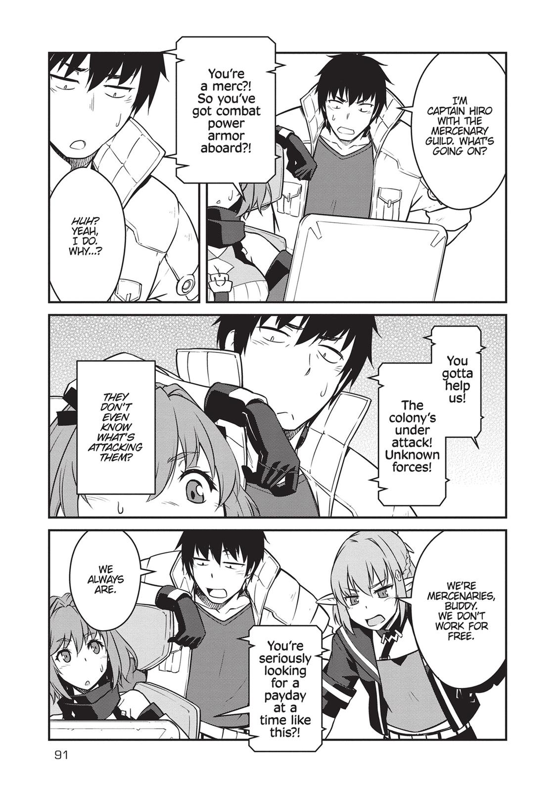 Mezametara Saikyou Soubi to Uchuusen-mochi Datta no de Chap 18 - Next Chap 19