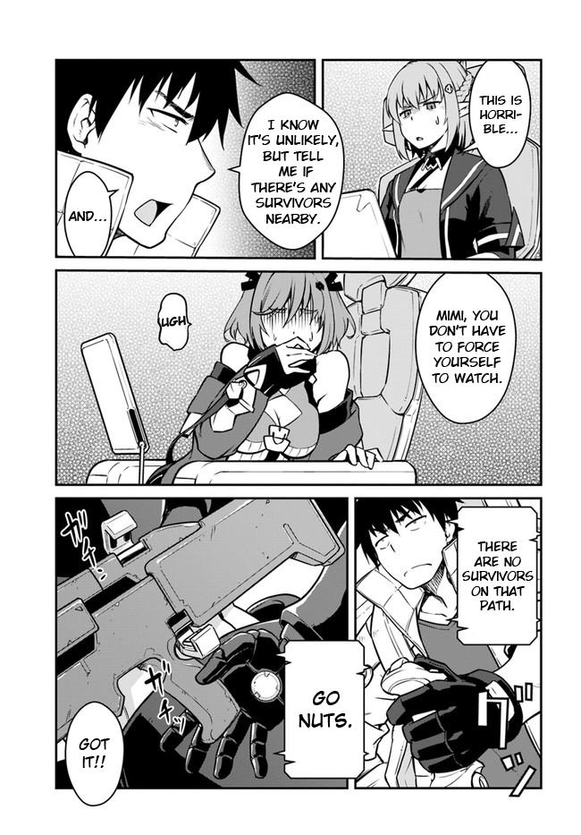 Mezametara Saikyou Soubi to Uchuusen-mochi Datta no de Chap 19.2 - Next Chap 20.2