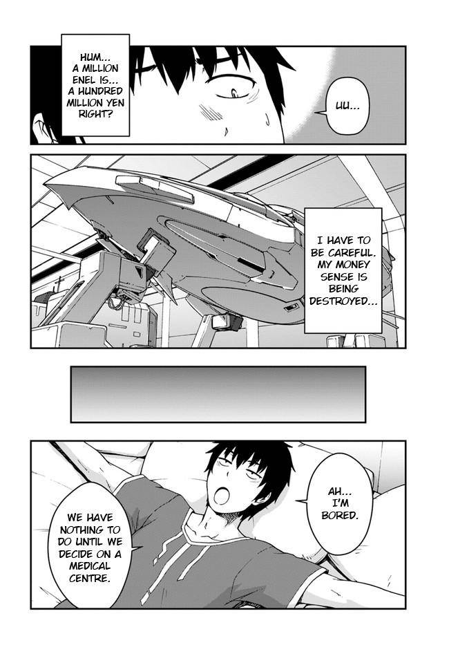 Mezametara Saikyou Soubi to Uchuusen-mochi Datta no de Chap 11.1 - Next Chap 12.1