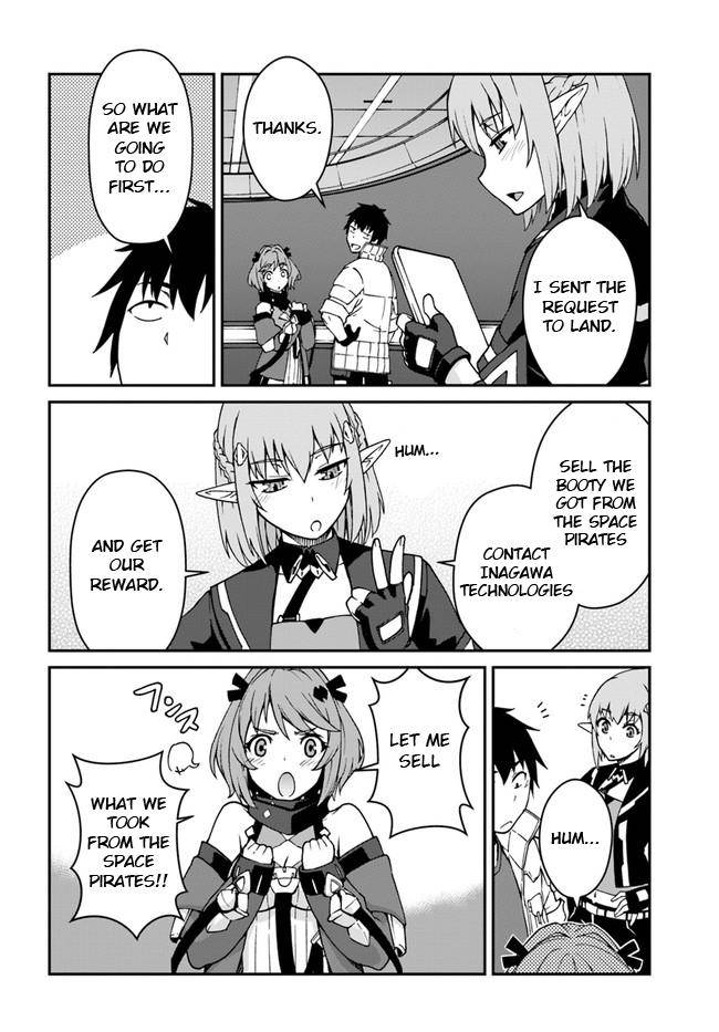 Mezametara Saikyou Soubi to Uchuusen-mochi Datta no de Chap 11.1 - Next Chap 12.1