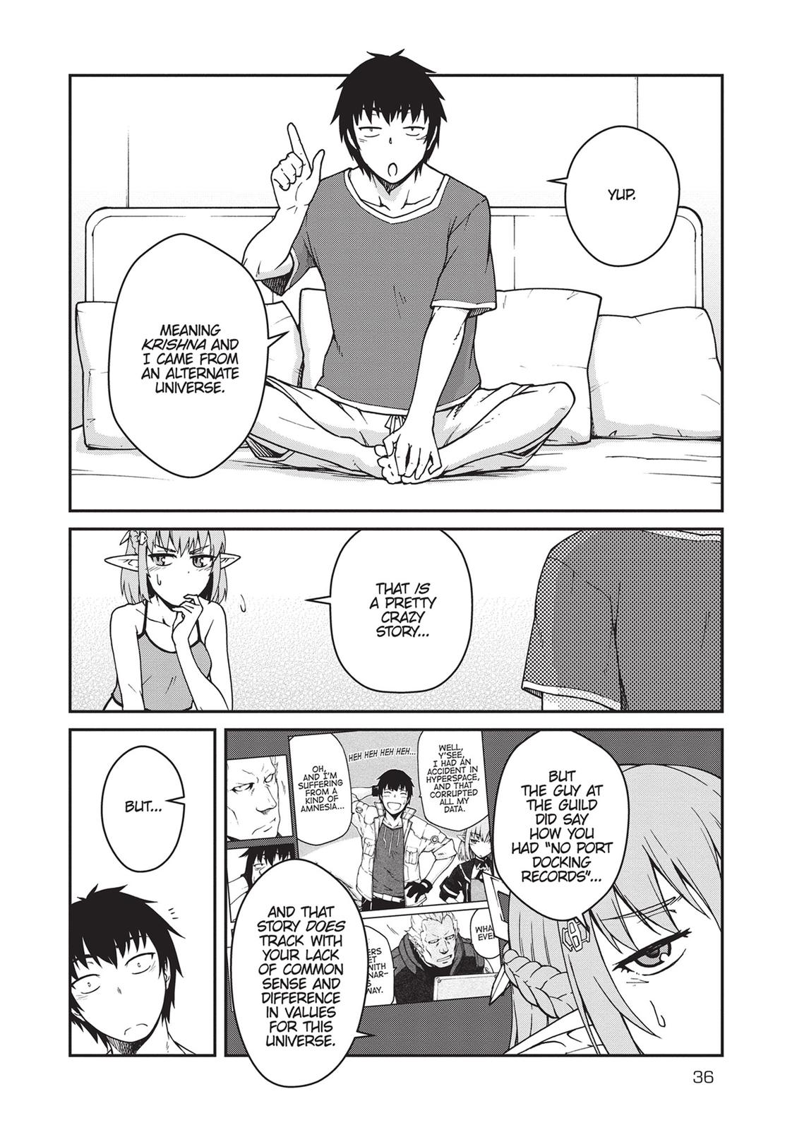 Mezametara Saikyou Soubi to Uchuusen-mochi Datta no de Chap 12 - Next Chap 13