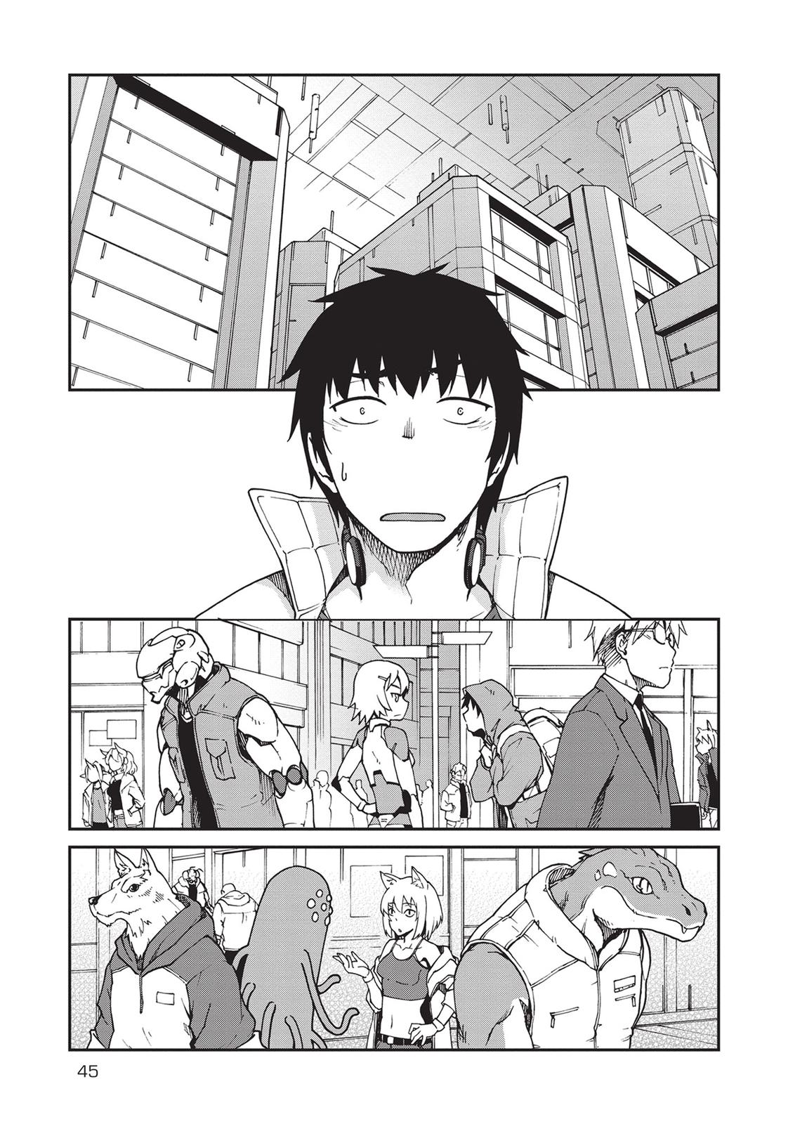 Mezametara Saikyou Soubi to Uchuusen-mochi Datta no de Chap 12 - Next Chap 13