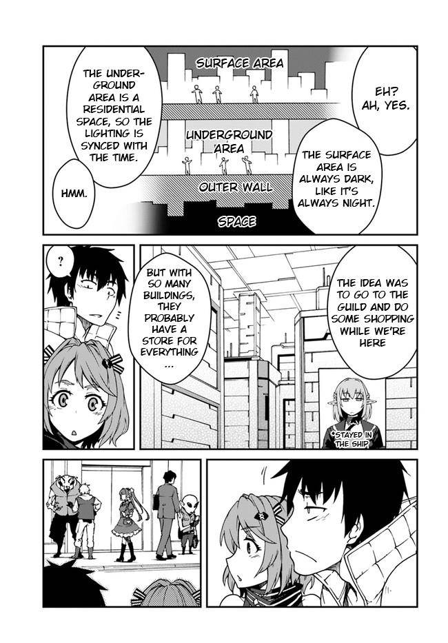 Mezametara Saikyou Soubi to Uchuusen-mochi Datta no de Chap 12.1 - Next Chap 13.1