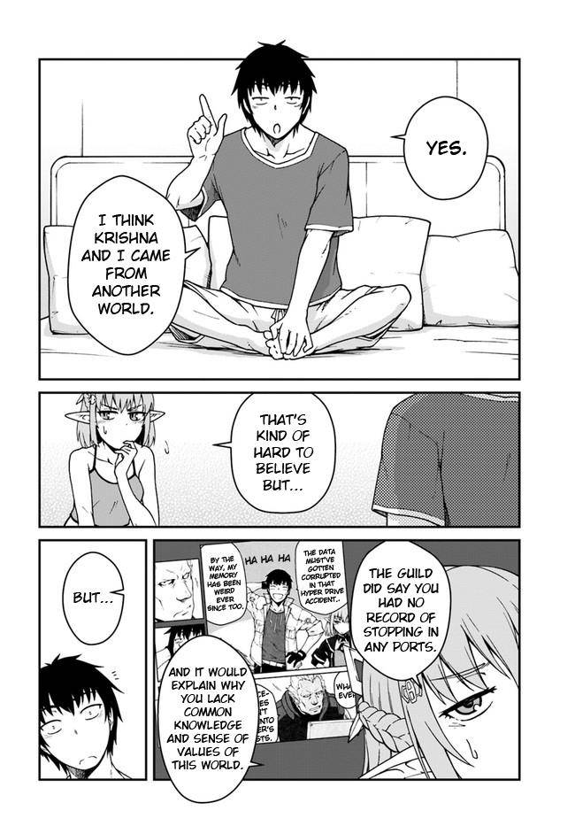 Mezametara Saikyou Soubi to Uchuusen-mochi Datta no de Chap 12.1 - Next Chap 13.1