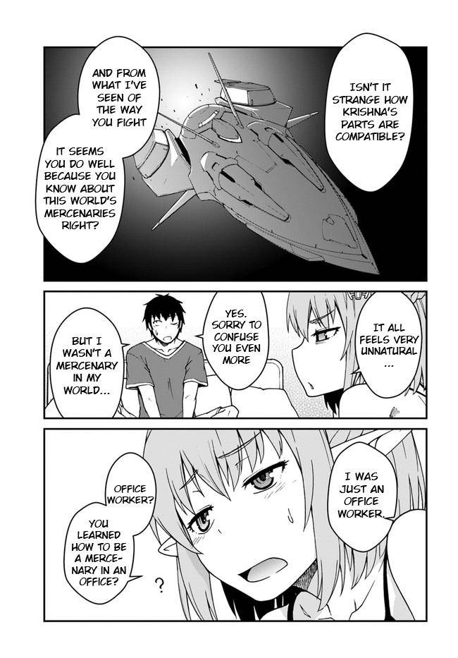 Mezametara Saikyou Soubi to Uchuusen-mochi Datta no de Chap 12.1 - Next Chap 13.1