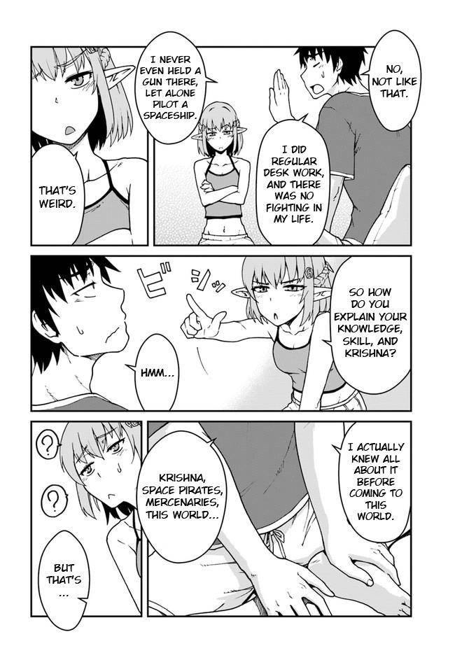 Mezametara Saikyou Soubi to Uchuusen-mochi Datta no de Chap 12.1 - Next Chap 13.1