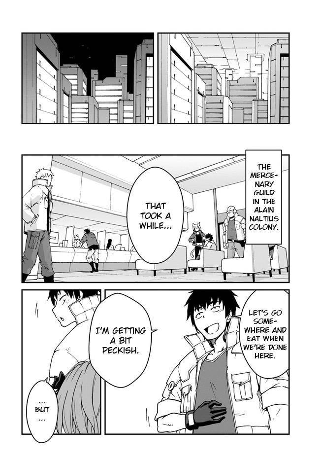 Mezametara Saikyou Soubi to Uchuusen-mochi Datta no de Chap 12.2 - Next Chap 13.2